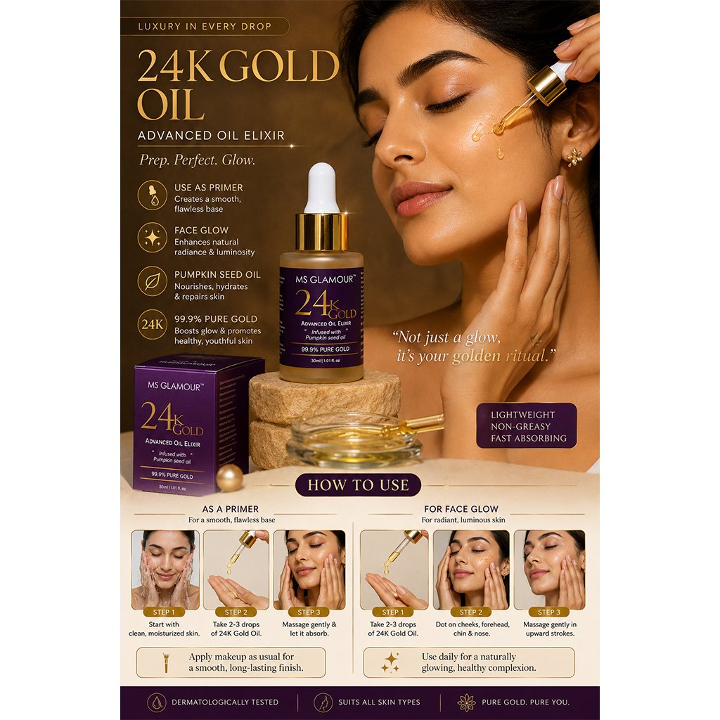 24K Gold Advance Oil