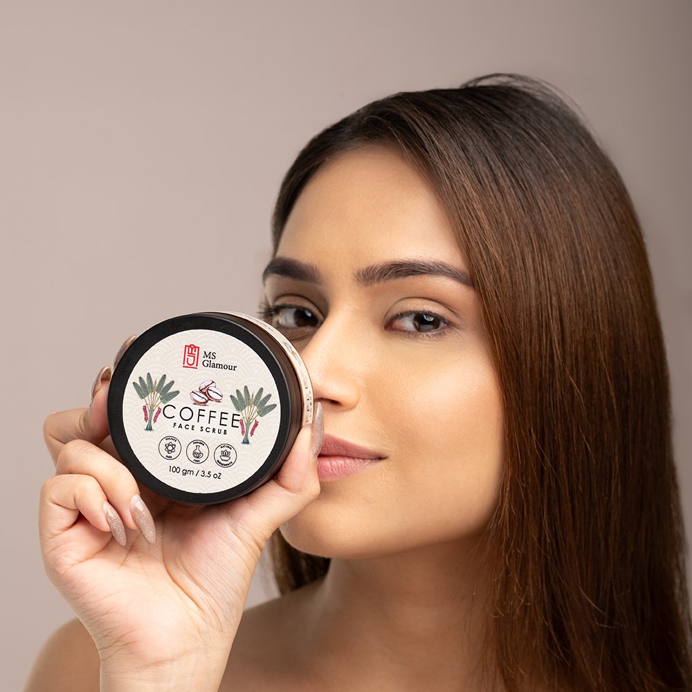 Coffee Face Scrub For Tan Removal