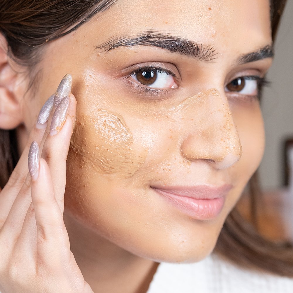 Coffee Face Scrub For Tan Removal