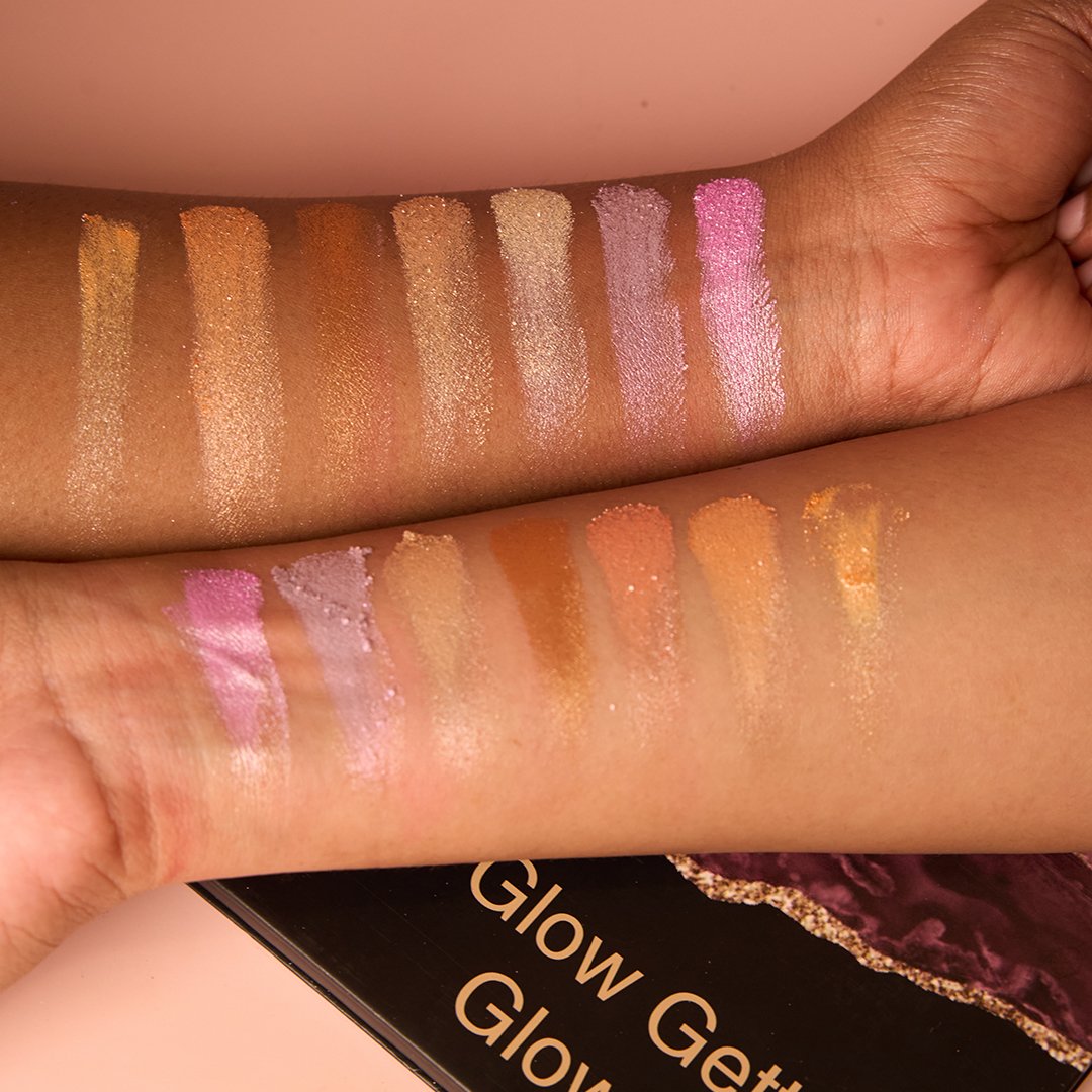 Diamond Glow Highlighter Palette 8 Shades-Highly Pigmented