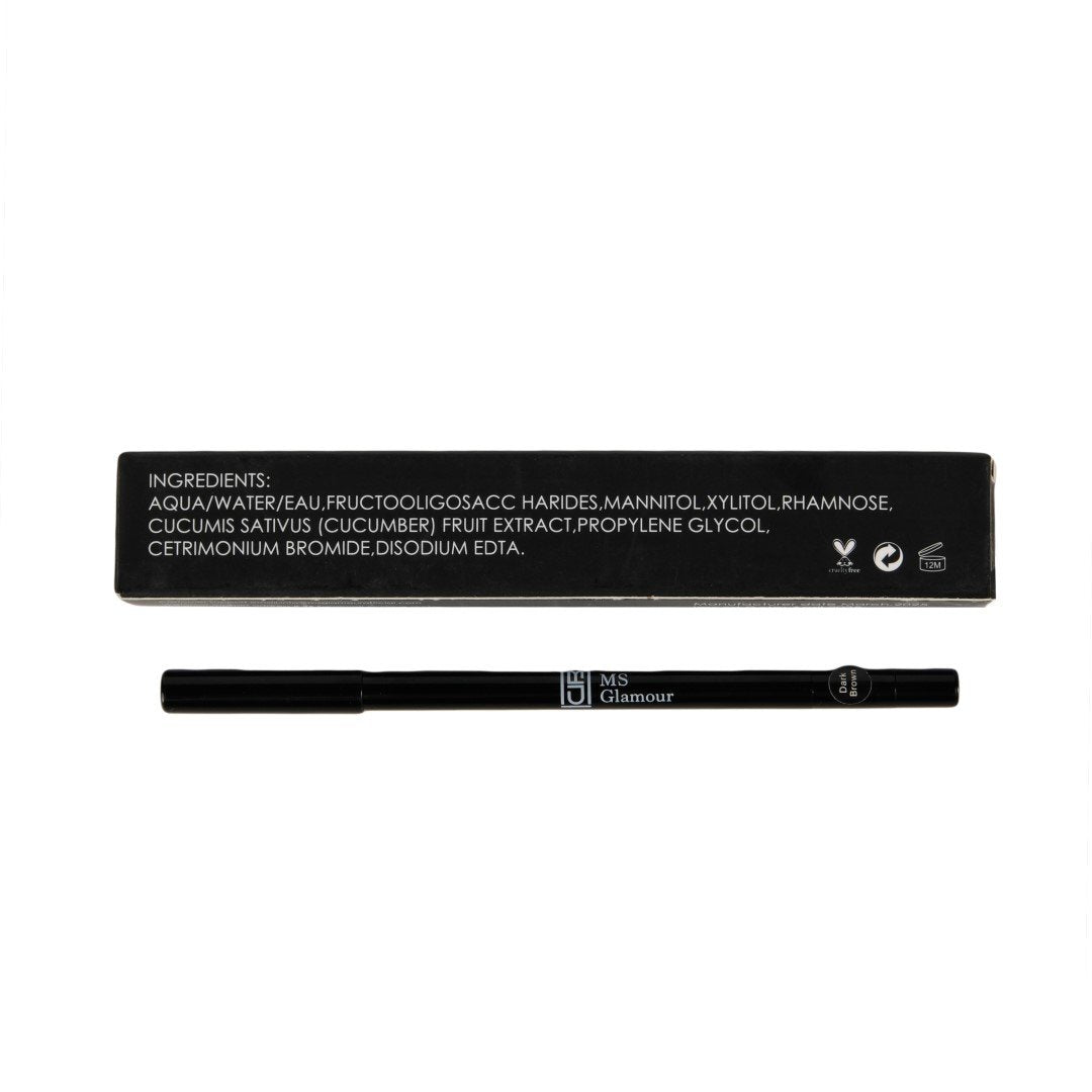 Long-Wear Eye Pencil Intense Pigment Waterproof - Kajal Dark Brown