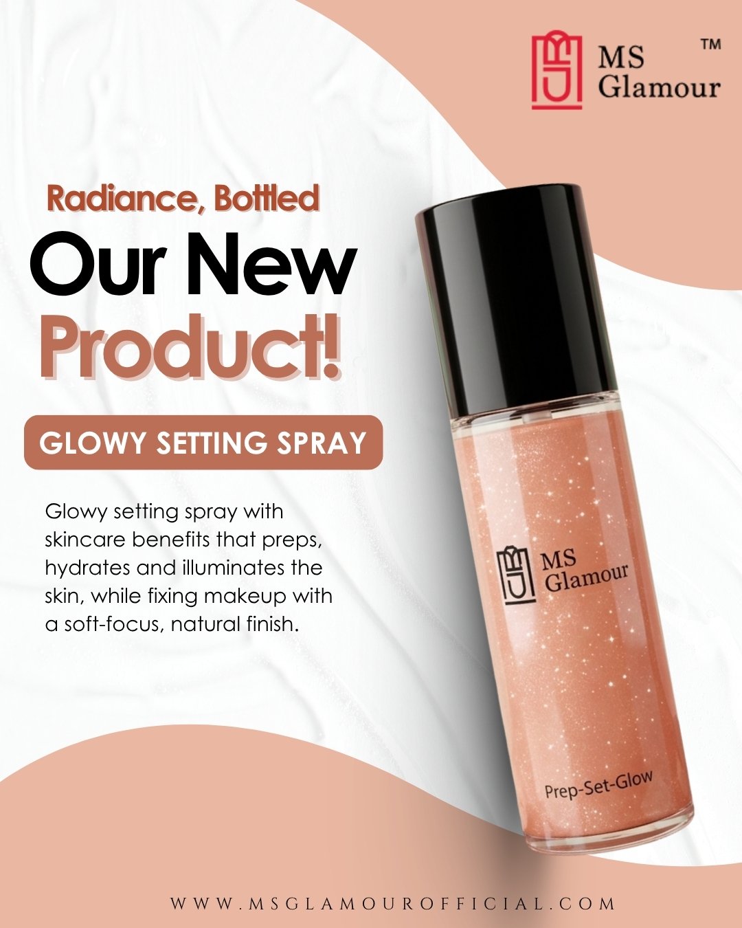 Prep-Set-Glow Hydrating Glowy Setting Spray