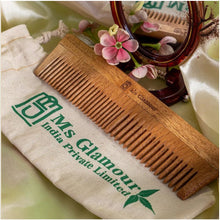 Dual Neem Bamboo Comb for Detangling