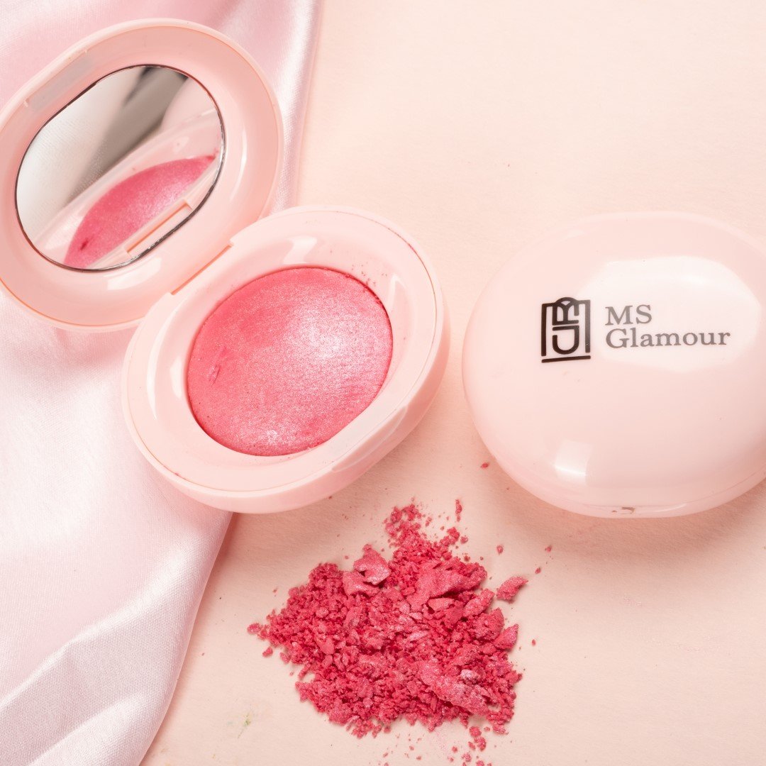 Glam Glow Silky Touch Luminous Powder Blush- GIRL