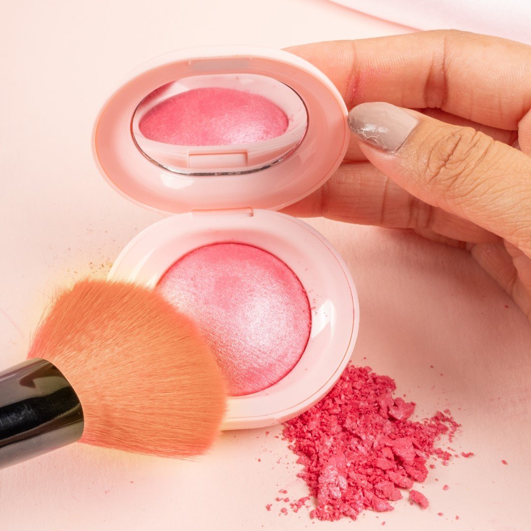 Glam Glow Silky Touch Luminous Powder Blush- GIRL