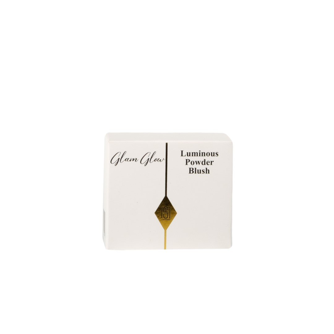 Glam Glow Silky Touch Luminous Powder Blush-MOOD