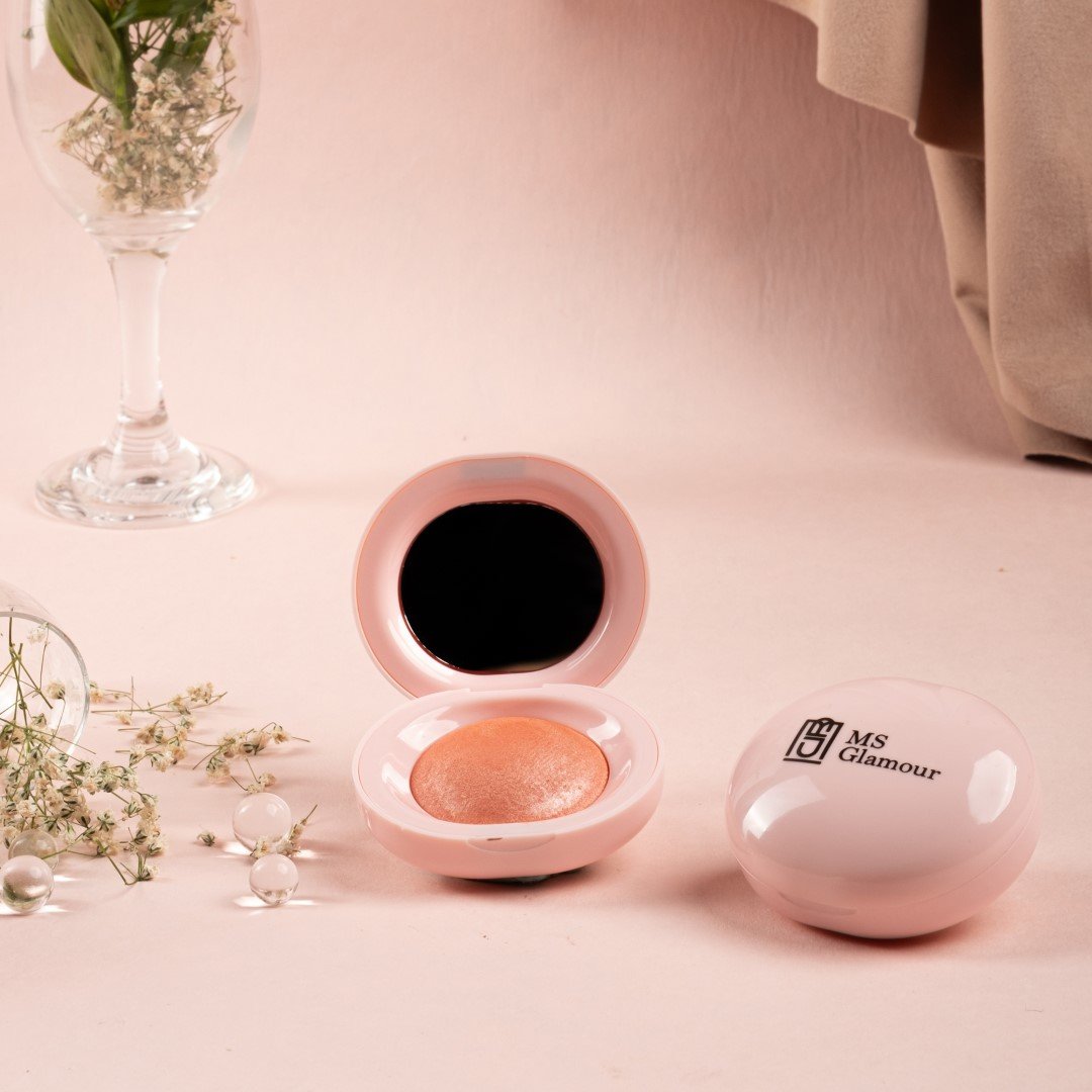 Glam Glow Silky Touch Luminous Powder Blush-MOOD