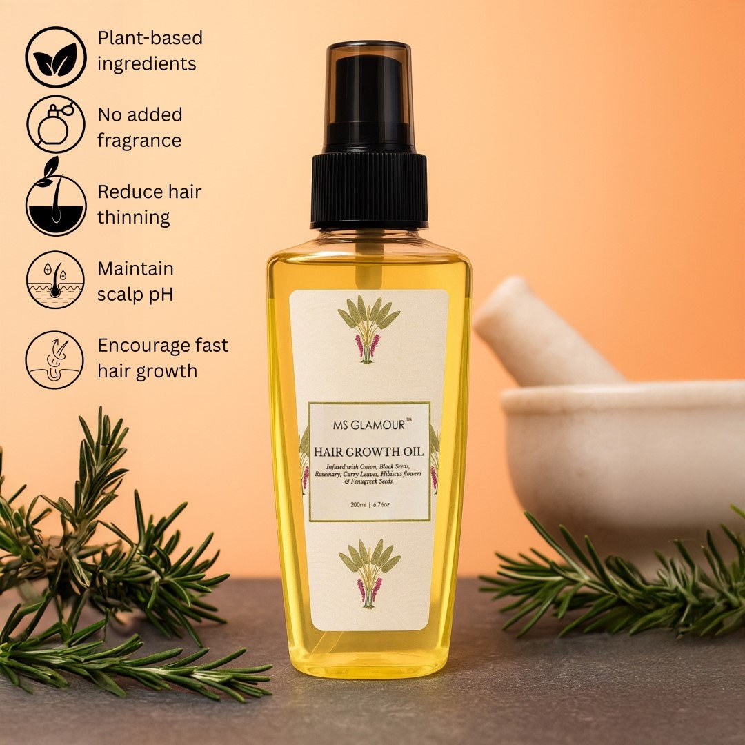 Hair Growth Oil Infused With Onion