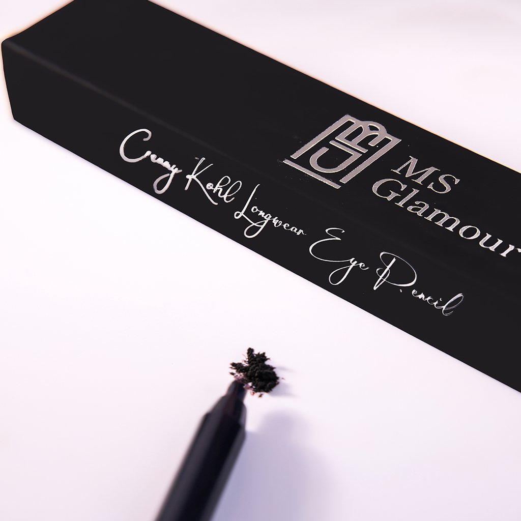 Long-Wear Eye Pencil Intense Pigment Waterproof kajal black