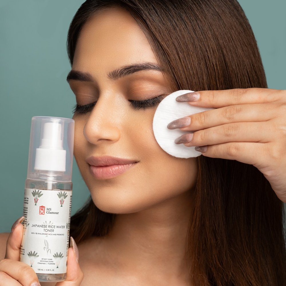 Japanese Rice Water Toner | With 1% Hyaluronic Acid & Probiotics