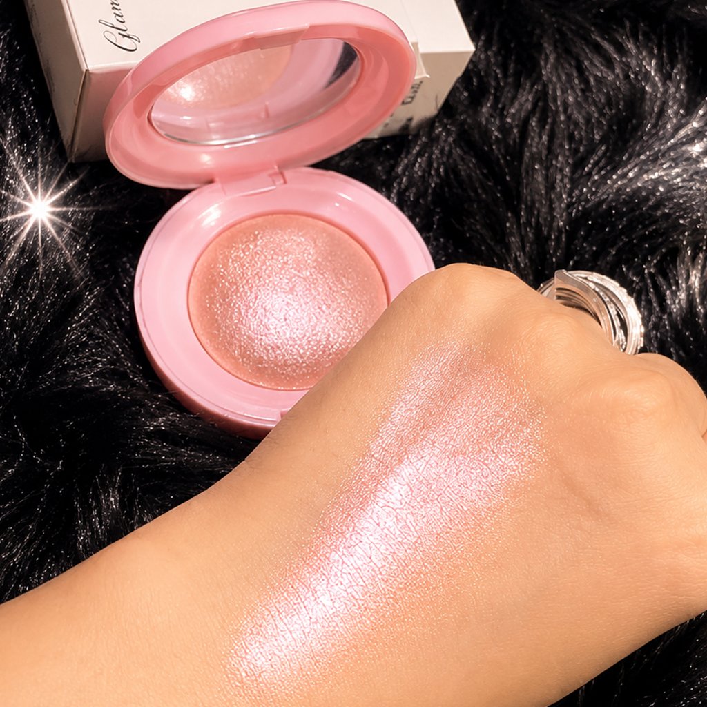 Glam Glow Silky Touch Diamond Glow Highlighter-Rose