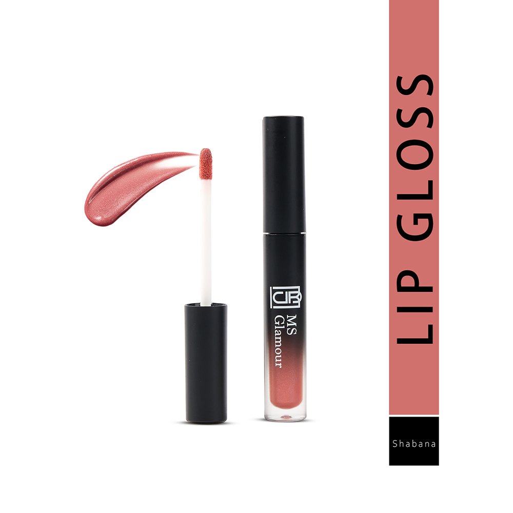 Lip Gloss with High Shine Glossy Finish for Fuller and Plump - Shabana